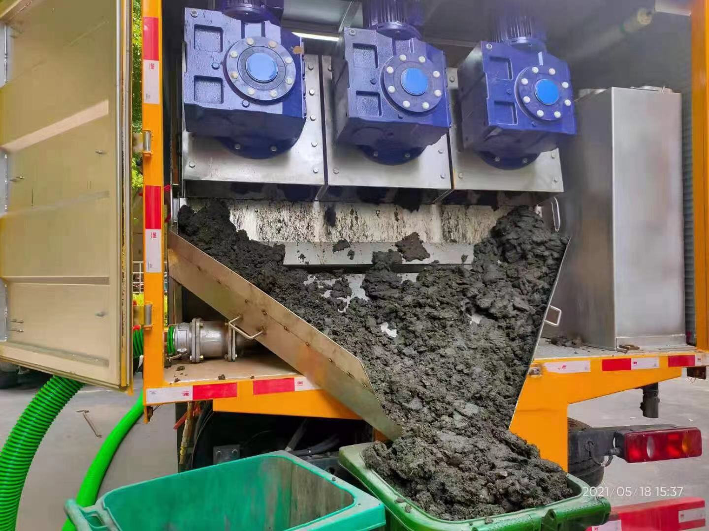 乃东化粪池清掏城市维护站-泥浆净化干湿分离处理